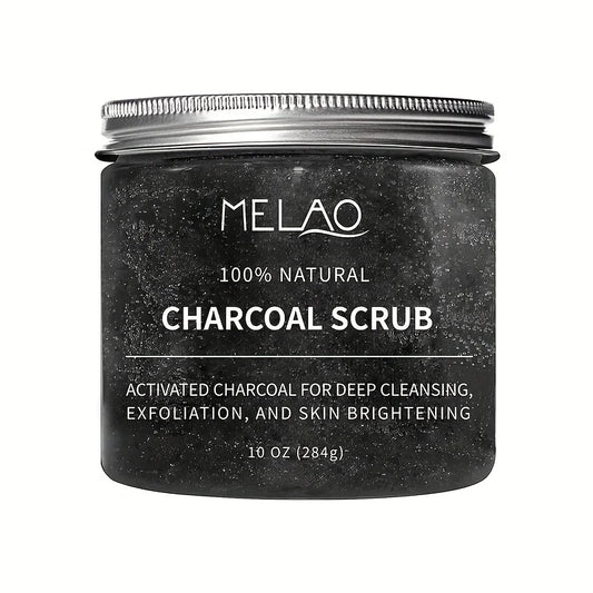MELAO Charcoal Exfoliating Body & Foot Scrub